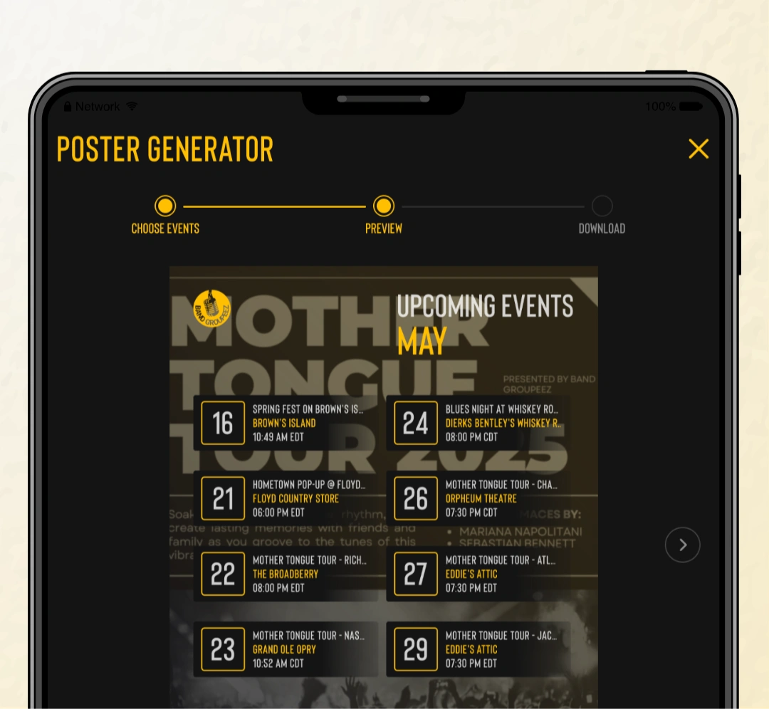 BUILT-IN PROMOTIONAL TOOLS